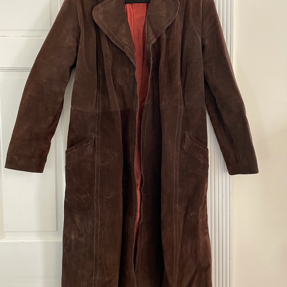 Vintage Suede Coat